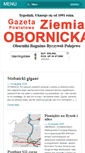 Mobile Screenshot of oborniki.com.pl
