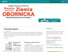 Tablet Screenshot of oborniki.com.pl